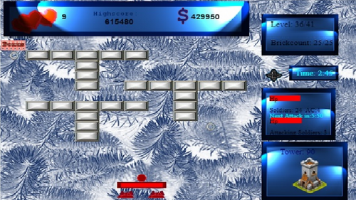 Videogame Splash Breakout